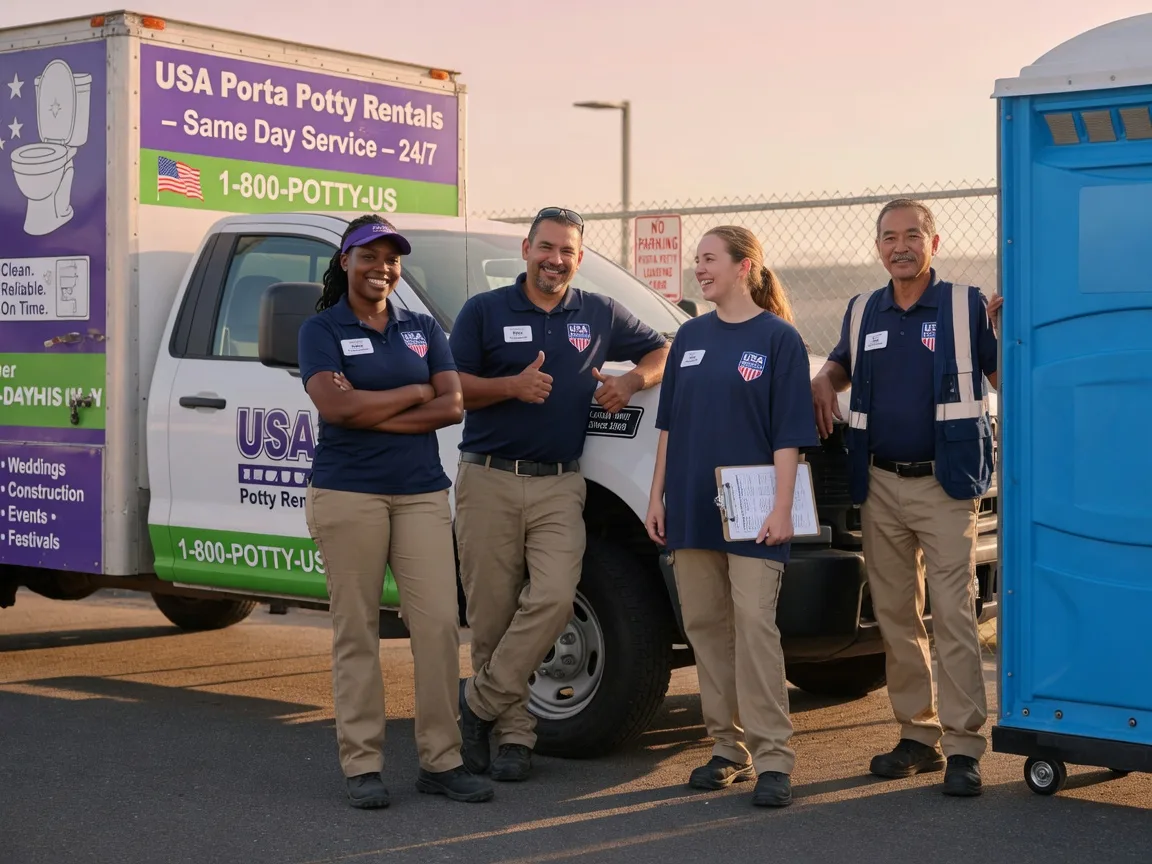 Porta Potty Rental company in Laredo, TX